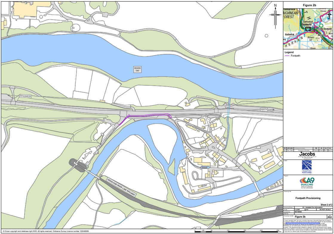 Figure 8-3: Upgrade to core path DUNK/64 (Path 41) which is often used to access the Hermitage, as described in the text above